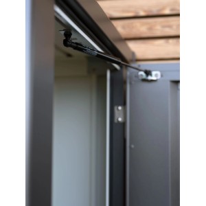 Armadio da esterno Biohort Julia taglia L High grigio scuro metallizzato