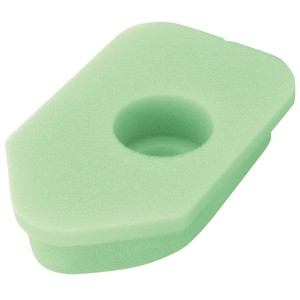 Filtro aria verde t.b.t. per tosaerba, accessorio per tosaerba.