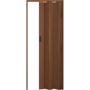 Porta a soffietto marrone