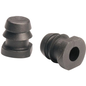 Raccordi irrigazione t.b.t. neri, connettori per irrigazione in gomma.