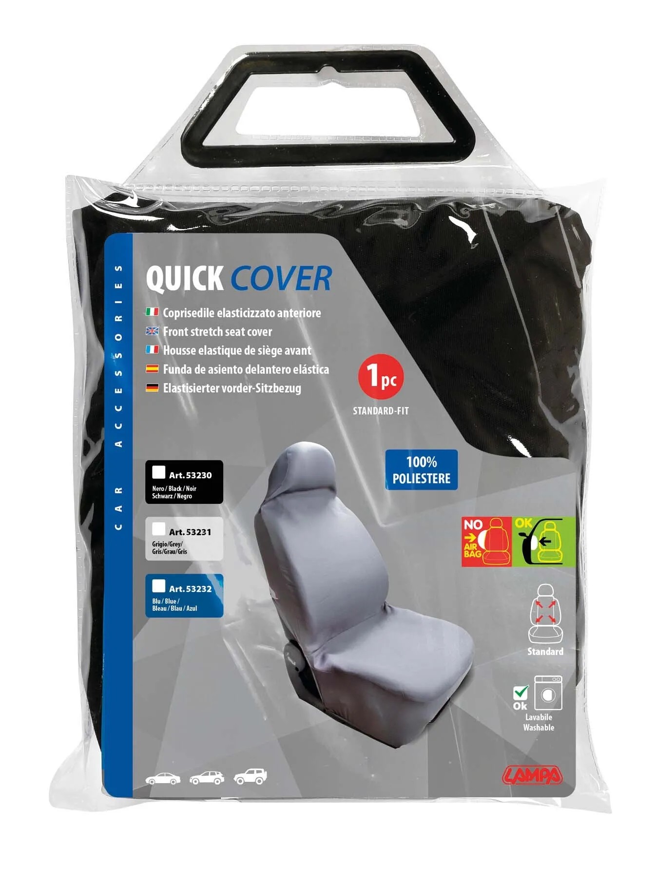 IL NUOVO COPRISEDILE Per Autista Transit Custom (2025 In Poi) Nero 1264 EUR 77,12 - IT - Foto 2