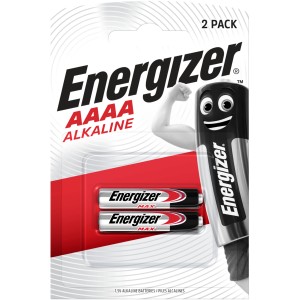Energizer AAAA Batterie alcaline, confezione da 2. Pile speciali per piccoli dispositivi.