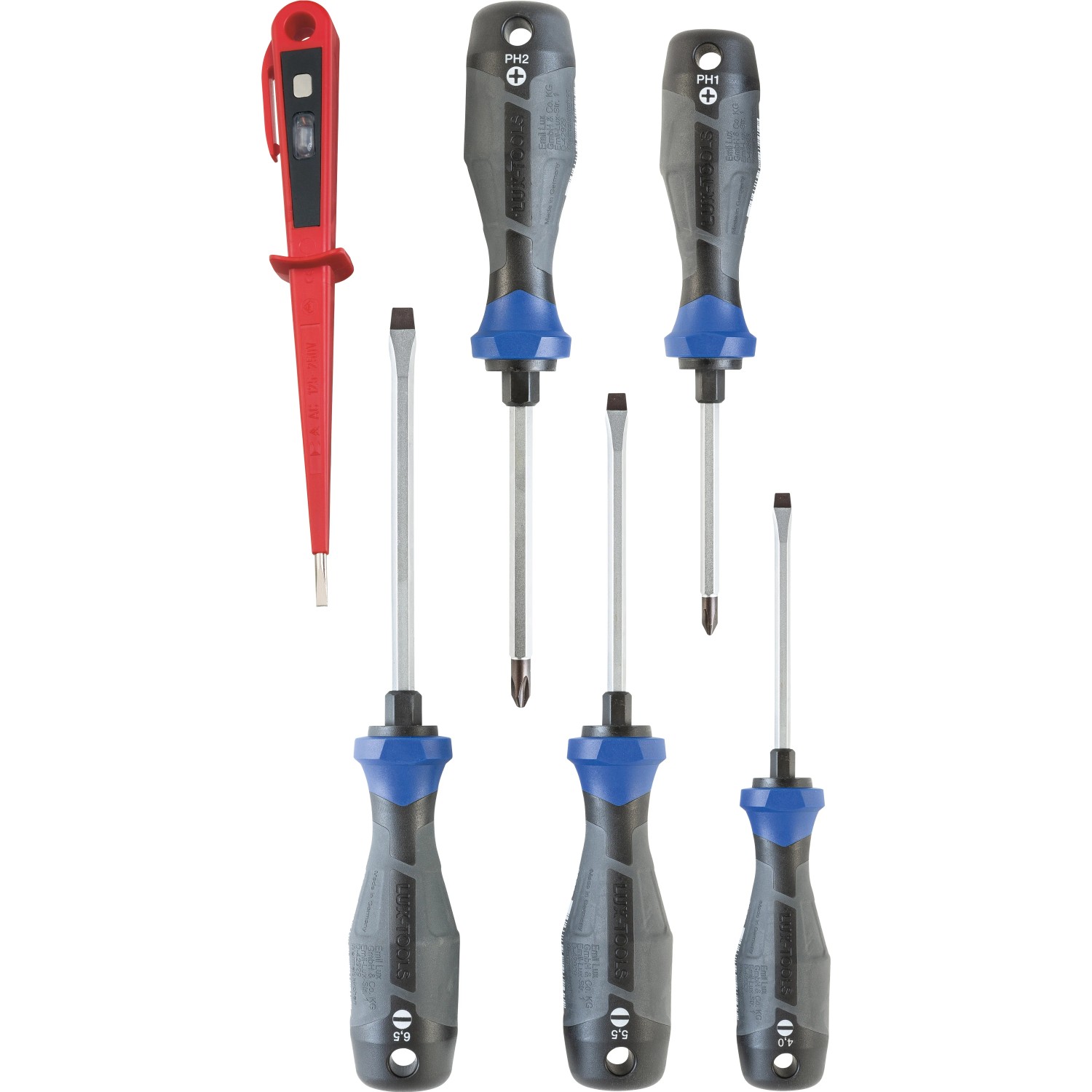 ANENG B05 Set Cacciaviti Tester Elettrico 2 Pezzi - Penna Rilevatore Di Tensione E Punto Di Rottura Cavo, Per Uso Domestico E Auto