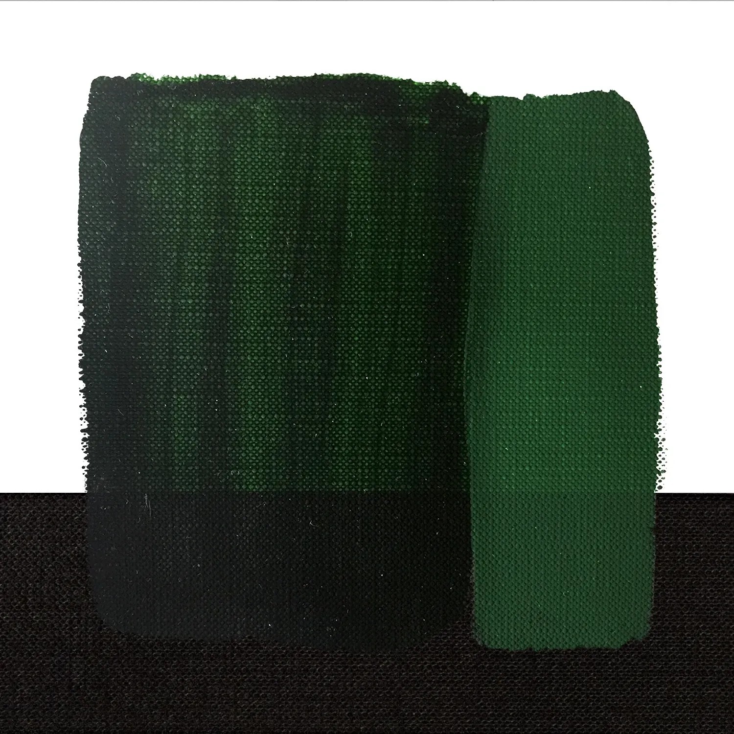 Colorante per tessuti t.b.t. verde su campione di tessuto, ideale per tingere e decorare tessuti.