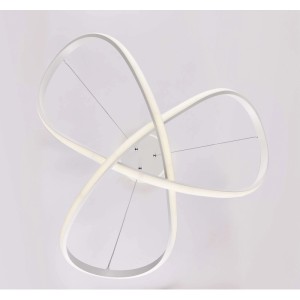 Sospensione LED Smilla 5400 lm 63x63 cm