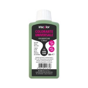 Flacone di t.b.t. Colorante Universale verde, 50ml.