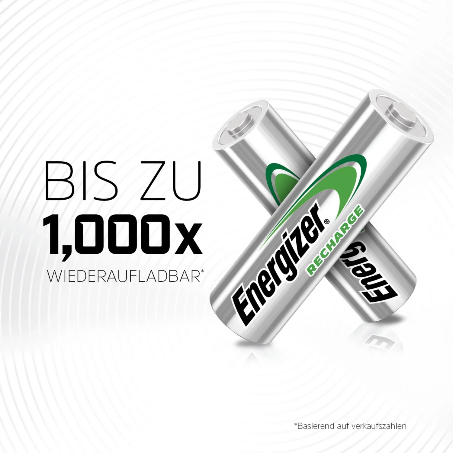 Energizer Power Plus AA batterie ricaricabili, confezione da 4, 2000 mAh.