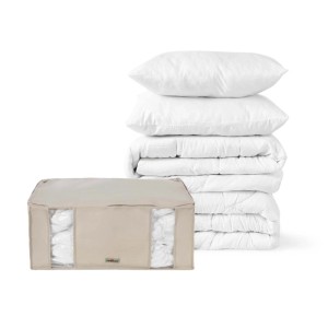 Sacchi salvaspazio custodia integrata Compactor Life set 2 XXL 210 l beige