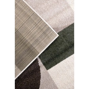 Tappeto Brooklyn verde-marrone 160x230 cm