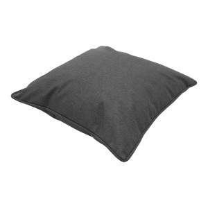 Cuscino da esterno t.b.t. grigio, quadrato, per mobili da giardino.