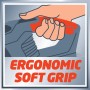 Einhell aspirapolvere a batteria: Impugnatura ergonomica per un uso confortevole.