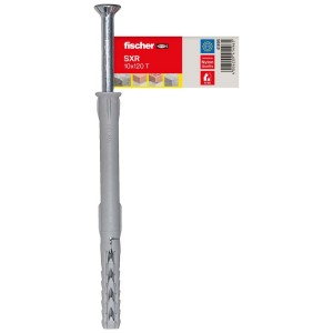 Fischer SXR Tassello 10x120 T: Tassello universale per fissaggi sicuri.