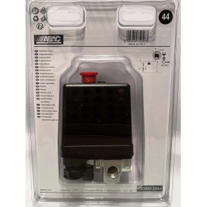 Pressostato a 4 vie da 1/4" femmina ABAC per compressore aria