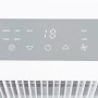 Primo piano: Pannello di controllo del condizionatore portatile KGM 12000-58 con touch screen e display digitale.