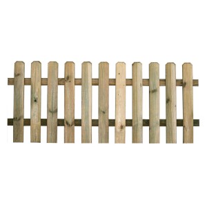 Pannello di recinzione in legno per recinzioni da giardino, legno naturale.