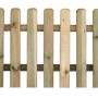 Pannello di recinzione in legno per recinzioni da giardino, legno naturale.