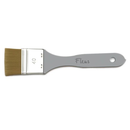Pennello piatto universale Fleur S/W 40 mm