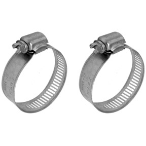 Set di Fascette Stringitubo per Tubo Flessibile Mini Carburante in Acciaio Inossidabile per Tubo Piccolo Aria Acqua Carburante 10 Pezzi (8-10 mm