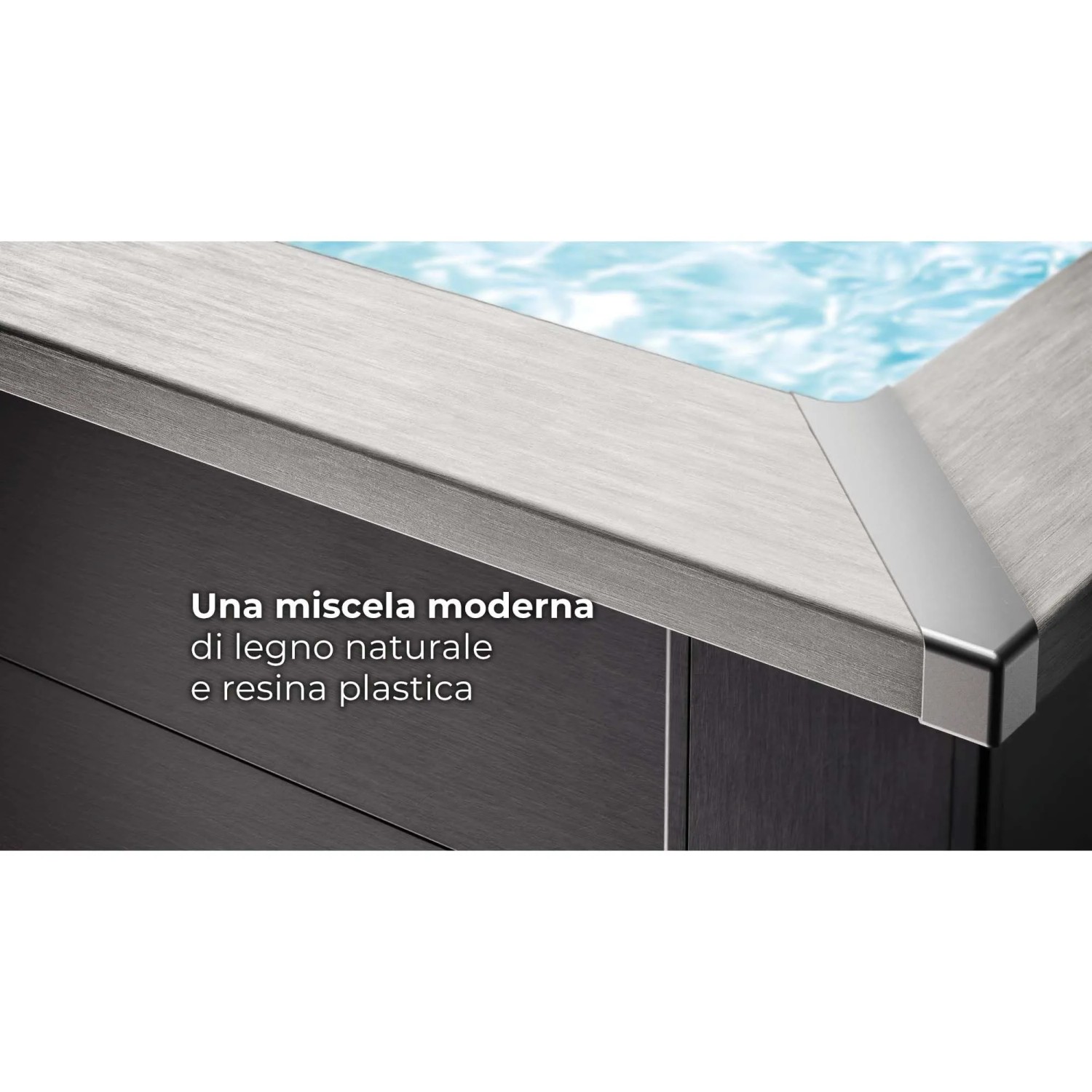 Piscina fuori terra in composite rettangolare Gre Avantgarde Nova 315x175 H96 cm_5