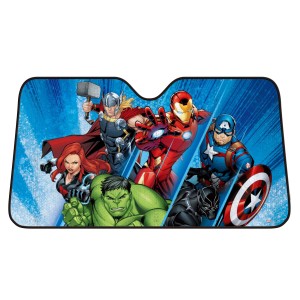 t.b.t. Parasole auto con design Avengers per interni.