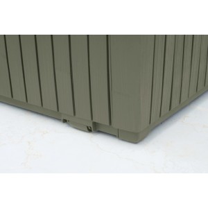 Baule da esterno Springwood 123x54x57 cm 305 l verde