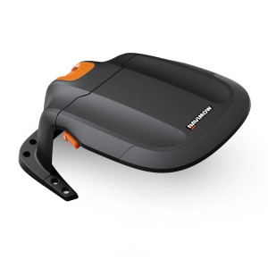 Garage grigia Segway Garage S per robot rasaerba Navimow i, protegge da sole e pioggia.