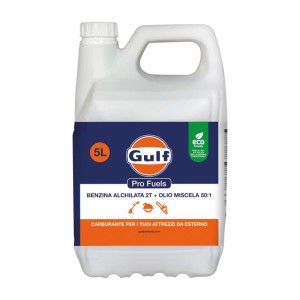 Miscela alchilata Gulf per motori a 2 tempi 5 l