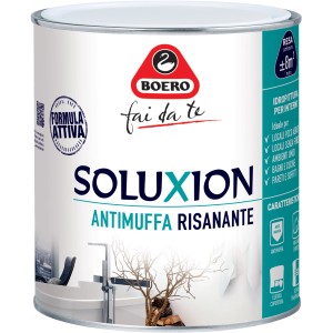 Boero Soluxion Antimmuffa, pittura antimuffa per interni.
