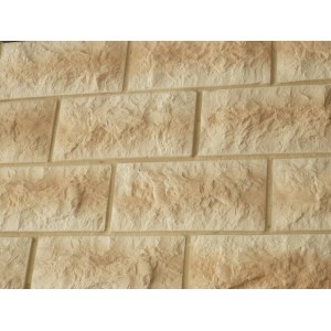 Rivestimento Building Flamme, effetto pietra beige per interni ed esterni, confezione da 0,73 m².