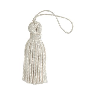 Nappa decorativa color crema per tessuti, ad es. tende.