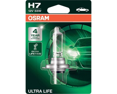Osram lampadina auto proiettori Ultra Life H7 12 V