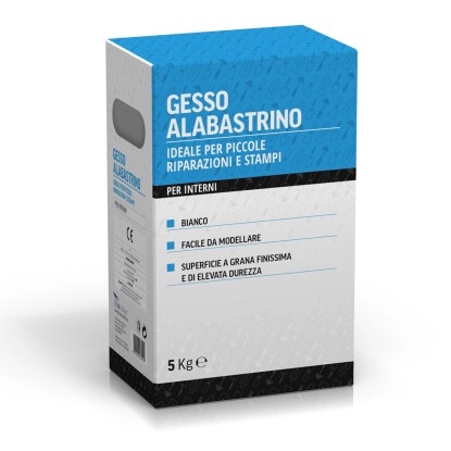 Gesso per interno grana finissima 5 Kg