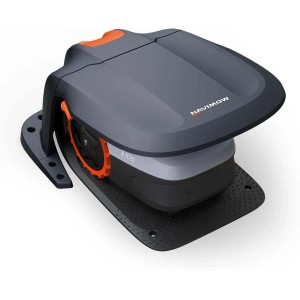 Robot tagliaerba NAVIMOW, grigio/arancione. Tagliaerba automatico per il giardino.