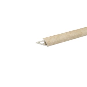 Profilo per piastrelle t.b.t. effetto marmo, beige.