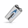Batteria Energizer Ultimate Lithium 9V, blocco E per rilevatori di fumo e audio, 1 pezzo.