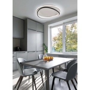Plafoniera LED Valentina 5100lm 3000K 50x50x8 cm