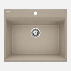 Lavello 1 vasca Idrostile Bayamo 500x216 mm sabbia