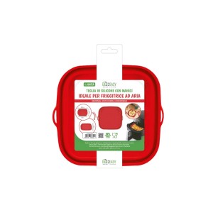 Teglia silicone friggitrice ad aria T-Tex quadra 18x18 cm