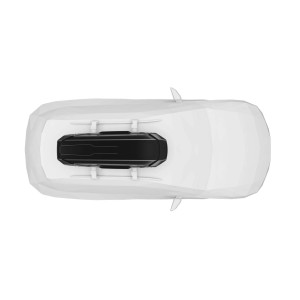 Box da tetto per auto Motion 3 Sport nero lucido