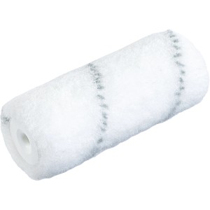 Rullo per vernici LUX PRO, grigio, larghezza 10 cm, per vernici a solvente.