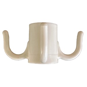 t.b.t. Supporto per ombrellone, plastica, bianco.