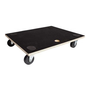 OBI Tavola di trasporto TER-400-L, rettangolare, rivestita, con 4 ruote per carichi fino a 400 kg.