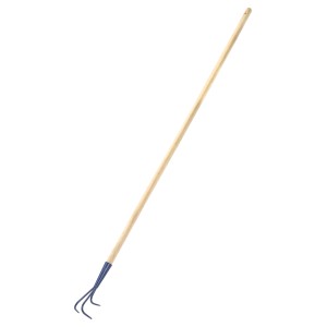 Zappa/zappetta da giardino LUX con manico in legno (140 cm) per la lavorazione del terreno.