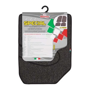 Set tappetini auto t.b.t. per interni, 4 pezzi.