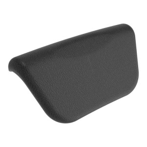 Poggiatesta per vasca da bagno 28x14,2 cm nero