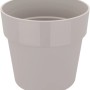 Vaso per fiori Elho B.for Original Mini, Ø 13 cm, grigio caldo, ideale per piante da interno.