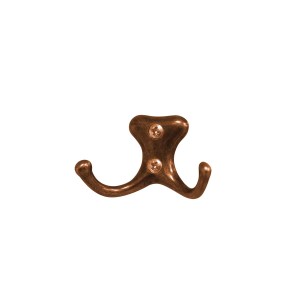 t.b.t. Gancio appendiabiti per organizer armadio, metallo, bronzo