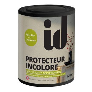 Barattolo di vernice protettiva trasparente per pareti e soffitti, adatta per circa 20m².