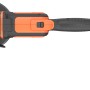 Black+Decker BCG720M1 smerigliatrice angolare a batteria, 18V, disco 125mm, con impugnatura ausiliaria.