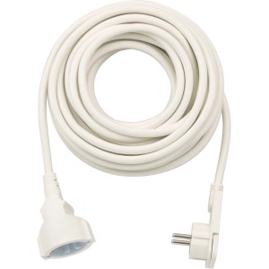 Cavi di prolunga con spina piatta angolata 10m H05VV-F3G1,5